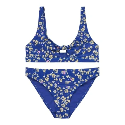 Afbeelding van Roxy Shadow Floral Bralette Bikini voor kinderen, Maat: 176, Dazzling blue/coastline ditsy