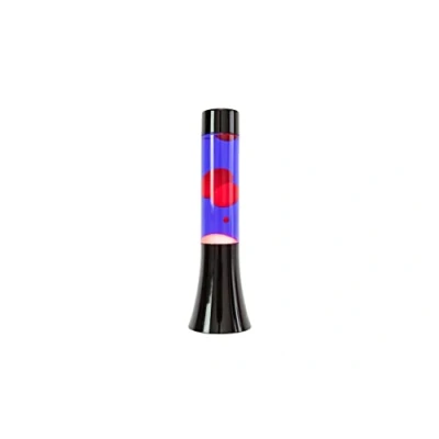 Afbeelding van Fisura Lavalamp Met verchroomde basis Verscheidenheid aan modellen Lamp ontspannend effect reservelampje 11 cm x 39,5 (Paars, mini)