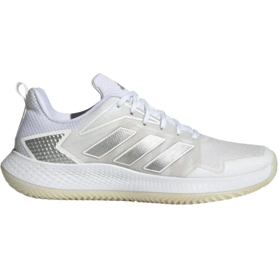 Afbeelding van adidas Performance Defiant Speed W CLAY Tennisschoenen voor kleibanen, Dames, Maat: 38 2/3, Ftwr white/silver met./grey one Textiel