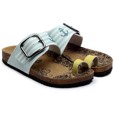 Afbeelding van GOBY Anker Slippers Sandalen Hoge kwaliteit Handmade Maat 38