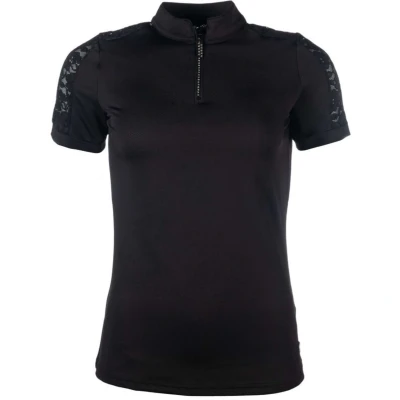 Afbeelding van HKM Functioneel Shirt Nelly Korte Mouwen Zwart M
