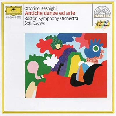 Afbeelding van Respighi: Ancient Airs &amp; Dances Suites 1 3 / Ozawa