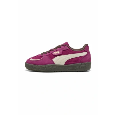 Afbeelding van Puma Palermo MODA WINE CLUB Sneakers laag, Dames, Maat: 42.5, Berry/alpine snow Schoenen