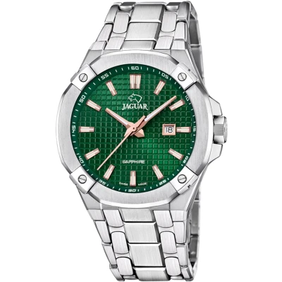 Afbeelding van Jaguar Diplomatic Horloge, Heren, Maat: One Size, Silver