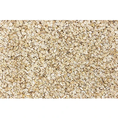 Afbeelding van Havervlokken in zak van 2 kg, zachte havermoutgranen gors vlokken, suikervrij, hele ideaal om te combineren muesli en recepten, geschikt voor veganisten Dorimed