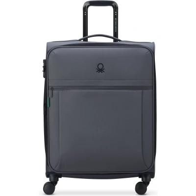 Afbeelding van Delsey Paris x United Colors of Benetton BE 4 wiel trolley 65 cm met uitbreidingsplooi
