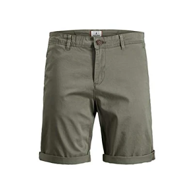 Afbeelding van Jack &amp; Jones Jjibowie Jjshorts Solid Sa Sts Herenshorts, Olijfgroen