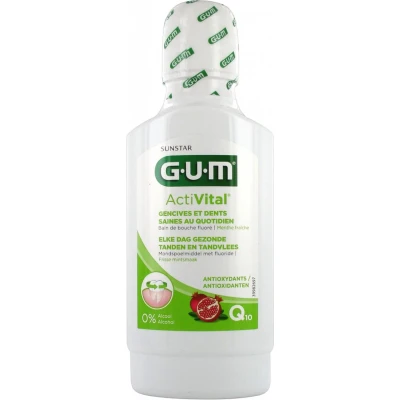 Afbeelding van 1+1 gratis: GUM Mondspoelmiddel ActiVital 300 ml