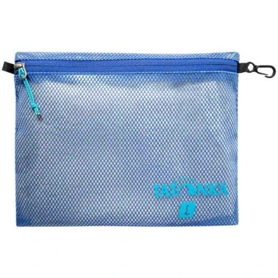 Afbeelding van Tatonka Zak met ritssluiting, plat opbergvak en documenten in verschillende maten als set, transparant, waterdicht robuust, blauw, L (25 x 20 cm)