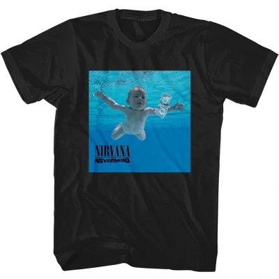 Afbeelding van Nirvana Nevermind Album Heren T shirt XL Wit