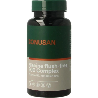 Afbeelding van Niacine Flush free 500 Complex 60 Capsules Default Title