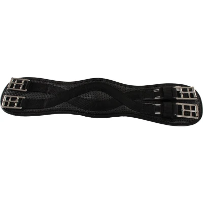 Afbeelding van Horka Singel Dressuurzadel Zwart/zilver 60cm