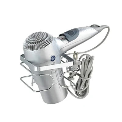 Afbeelding van Wenko Föhnhouder Premium 13,5 X 10 Cm Rvs Zilver