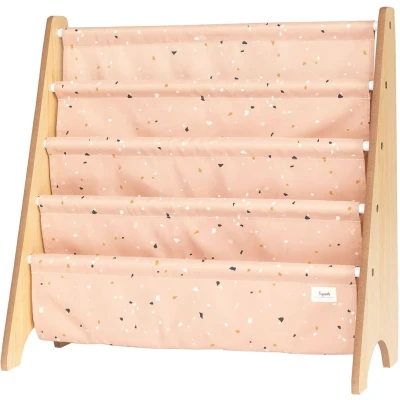 Afbeelding van 3 Sprouts Boekenrek Terrazzo Roze