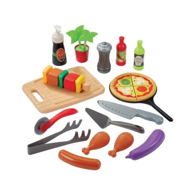 Afbeelding van Ecoiffier Zomer Keuken met Barbecue en Pizzaoven, 27dlg.