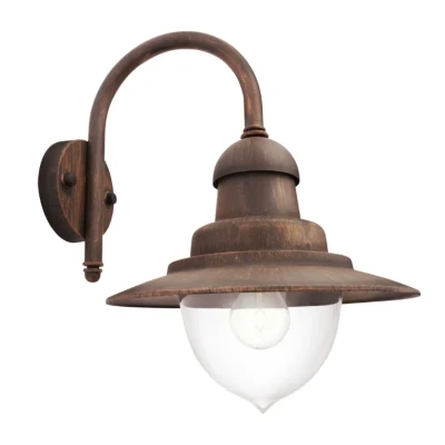 Afbeelding van Raindrop buitenwandlamp 1 lichts brons Philips