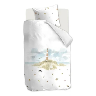 Afbeelding van Marjolein Bastin Lighthouse dekbedovertrek Eenpersoons 140x200/220 Multi