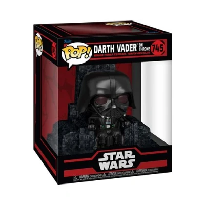 Image de Figurines Funko Pop Star Wars Dark Vador sur trône
