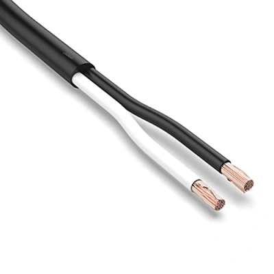 Afbeelding van FLRYY voertuigkabel, 5 m, 2 x 0,5 mm², ronde kabel, aderige elektrische autoaanhangerkabel