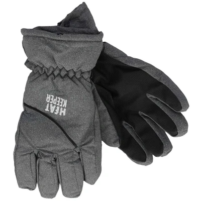 Afbeelding van Heatkeeper Dames Ski Handschoenen Grijs L/XL