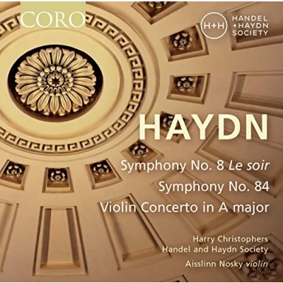Afbeelding van Händel And Haydn Society, Harry Christophers Haydn: Symphonies 49 &amp; 84 /Mozart: Sinfonia Concertante (CD)