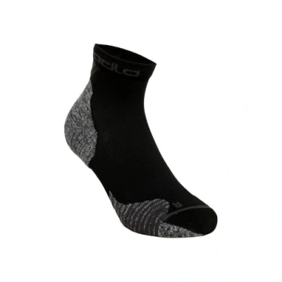 Afbeelding van Odlo Socks Quarter Ceramicool Unisex Sportsokken Black Maat 45 47