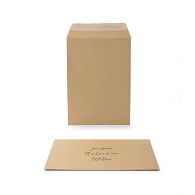 Afbeelding van Kraft envelop zelfklevend 162 x 229 90 g