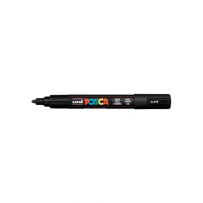 Afbeelding van Uni ball Paint Marker Op Waterbasis Posca Pc 5m Zwart Paintmarker