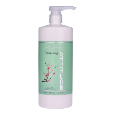 Afbeelding van Trontveit PURE Volumizing ATTITUDE Shampoo Vegan, Natuurlijke Formule voor Meer Volume, Gezond Haar, Hydrateert met Aloë Vera, SLS/SLES Vrij, Zonder Parabenen