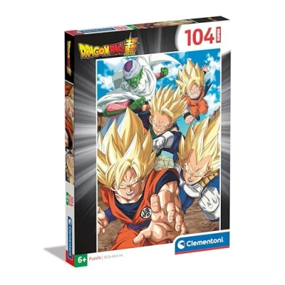 Afbeelding van Clementoni Super Dragonball puzzel 104 stukjes supercolor, voor kinderen, gemaakt in Italië, 25773
