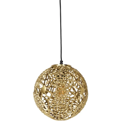 Afbeelding van QAZQA Art deco hanglamp goud Maro