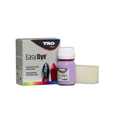 Afbeelding van TRG the One Verf voor schoenen en accessoires van leer leer, canvas kunstleer met applicatorspons Easy Dye, 25 ml, 155 Lila, Lila