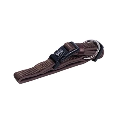 Afbeelding van Nobby halsband classic preno bruin 40 55 cm