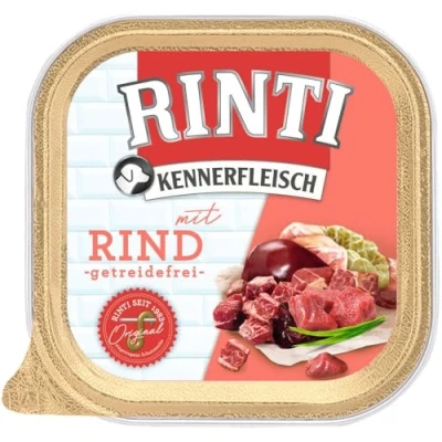 Afbeelding van Voordeelpakket Rinti &quot;Kennerfleisch&quot; 9 x 300 g Rund