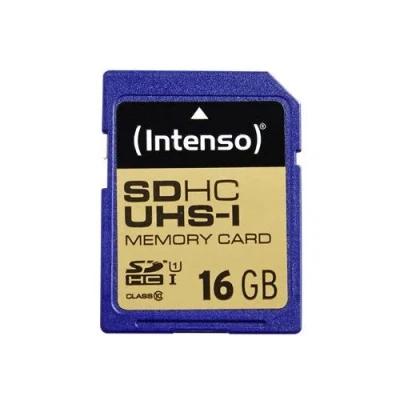 Image de Intenso Premium carte mémoire flash 16 Go SDHC UHS I