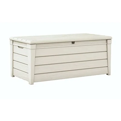 Afbeelding van Keter Brightwood Poolbox, inhoud 454 liter, 145 x 69,7 60,3 cm