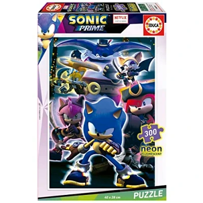 Afbeelding van EDUCA puzzel 300 stuks NEON SONIC