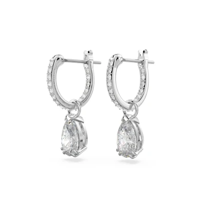 Afbeelding van Swarovski Oorbellen, Dames, Maat: One Size, Silber