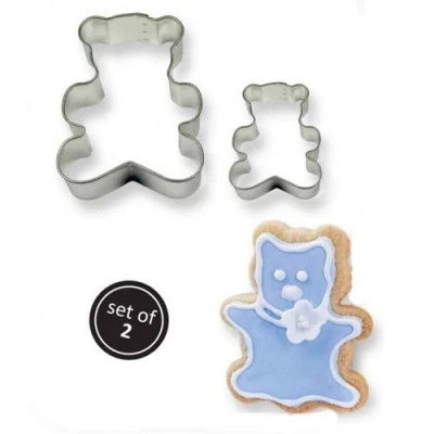 Afbeelding van PME Koekjes uitstekerset Teddybeer set/2