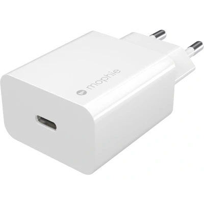 Afbeelding van Mophie 20W USB C Power Delivery / Quick Charge Wall Adapter Wit