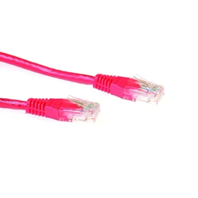 Afbeelding van ACT IB8501 U/UTP CAT6 Patchkabel Rood 1 meter