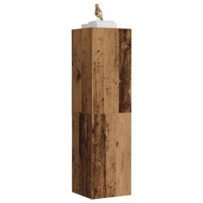 Afbeelding van vidaXL Tv meubel 30,5x30x110 cm bewerkt hout oud houtkleurig