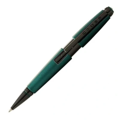 Image de CROSS Edge Rollerball (épaisseur de trait M, couleur d&#039;écriture : noir, rechargeable, coffret cadeau qualité supérieure) vert mat