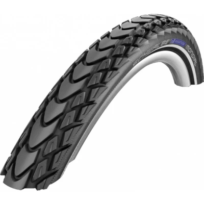 Afbeelding van Vouwband Schwalbe Marathon Mondial Evo/DD 28 x 1.75&quot;47 622mm zwart met reflectie