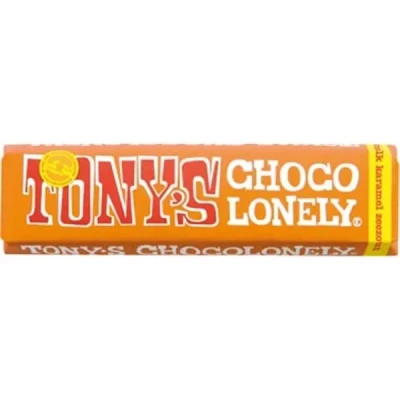 Afbeelding van Chocolade Tony&#039;s Chocolonely karamel zeezout reep 47gr