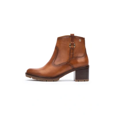 Afbeelding van Pikolinos Llanes Korte laarzen, Dames, Maat: 36, Brown Leer