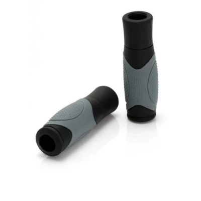 Afbeelding van XLC GR S03 Handvatten Fiets Ergo 125mm Zwart/Grijs
