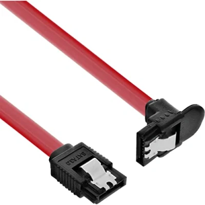 Afbeelding van InLine SATA III (6Gb/s) kabel gehoekt, Interne (PC)