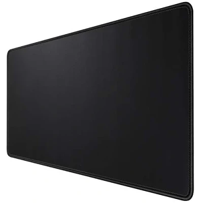 Afbeelding van HIHUHEN Gaming muismat, (800 x 400 mm) grote muismat met antislip rubberen basis voor thuis/kantoor/gamer (80 40 cm, zwart)