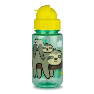 Afbeelding van TUM Stanley de Luiaard Drinkfles voor Kinderen met Tritan rietje, 400 ml, BPA vrij